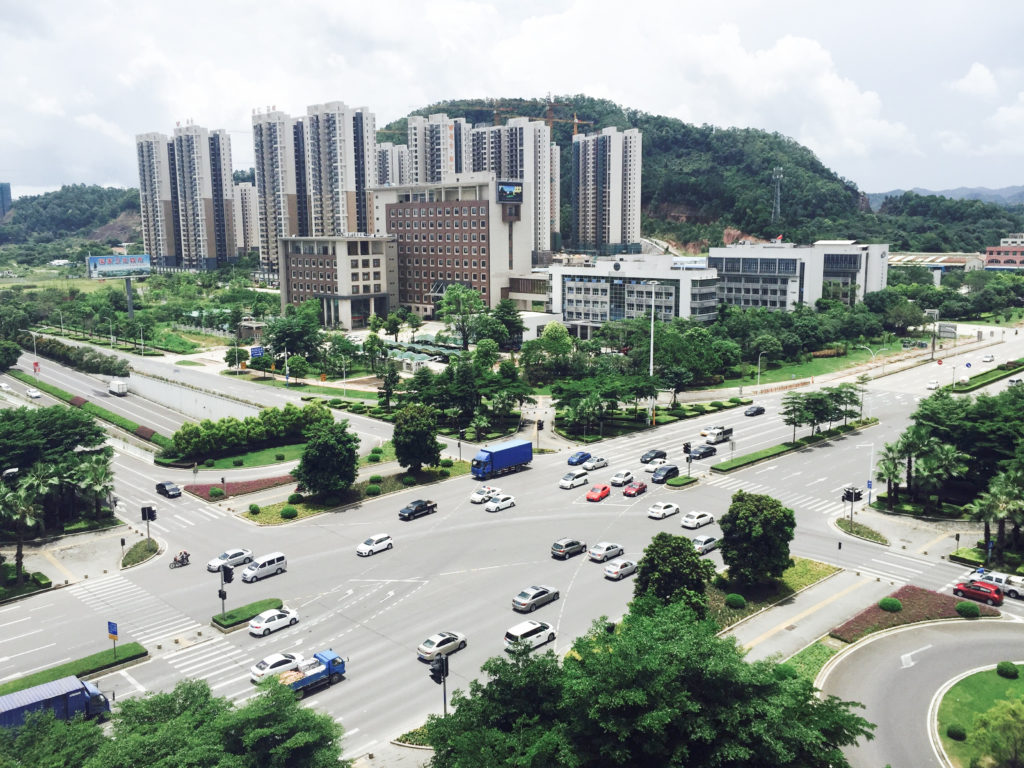 圖1 中山市主干道順暢（博愛(ài)路/長(zhǎng)江路）