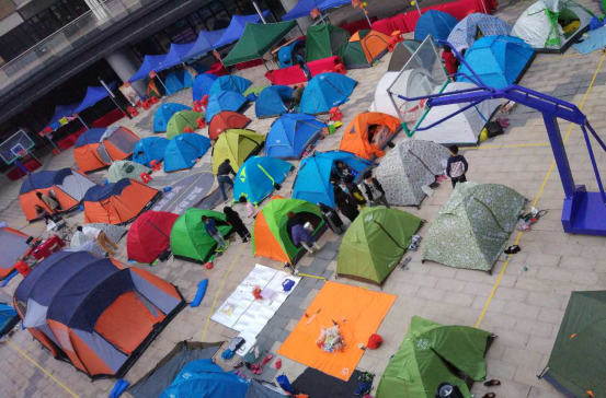 圖2 “振業(yè)優(yōu)控杯”城市露營(yíng)節(jié)活動(dòng)現(xiàn)場(chǎng)