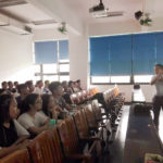 鄒主管介紹公司情況及互動現(xiàn)場