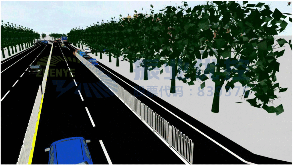 圖5 增設護欄(人民路)