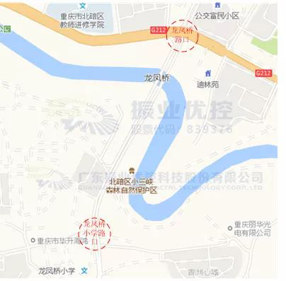 圖1 路口位置圖