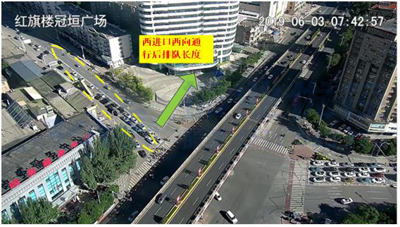 圖11 優(yōu)化后西進口排隊長度