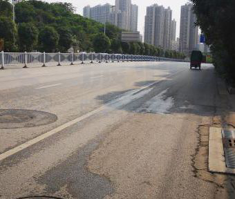 機(jī)動(dòng)車、非動(dòng)車道情況  