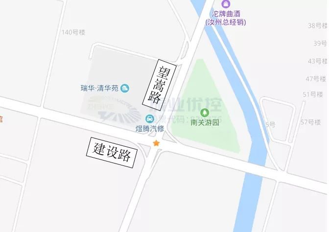 圖1 路口地理位置