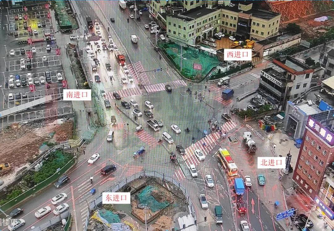 圖15 105國道-南大路整體排隊情況(優(yōu)化后)