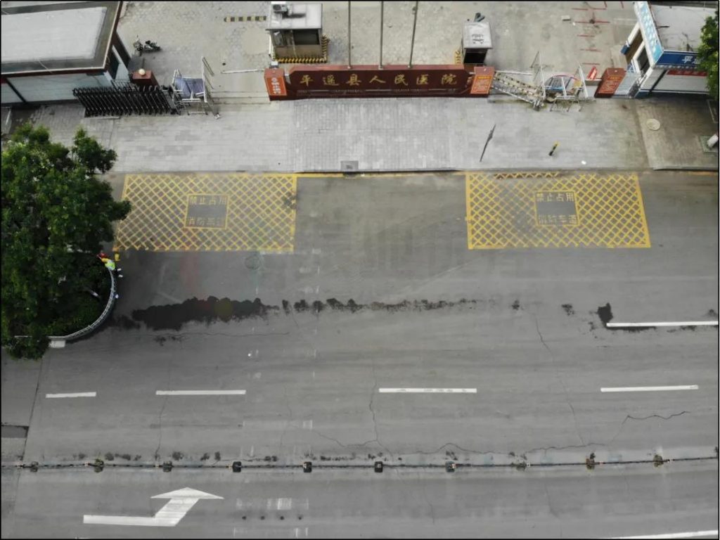 圖13 人民醫(yī)院(施畫后)