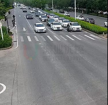 圖8 晚高峰南進(jìn)口排隊(duì)長(zhǎng)度(優(yōu)化后)