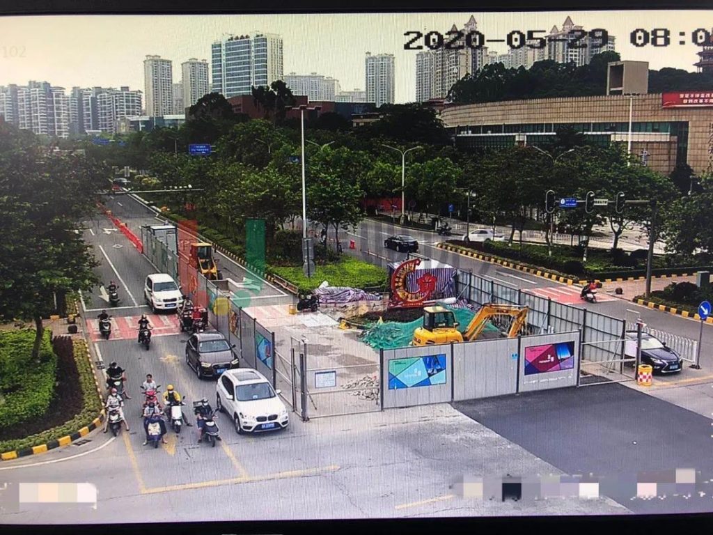 圖8 西進(jìn)口早高峰排隊情況