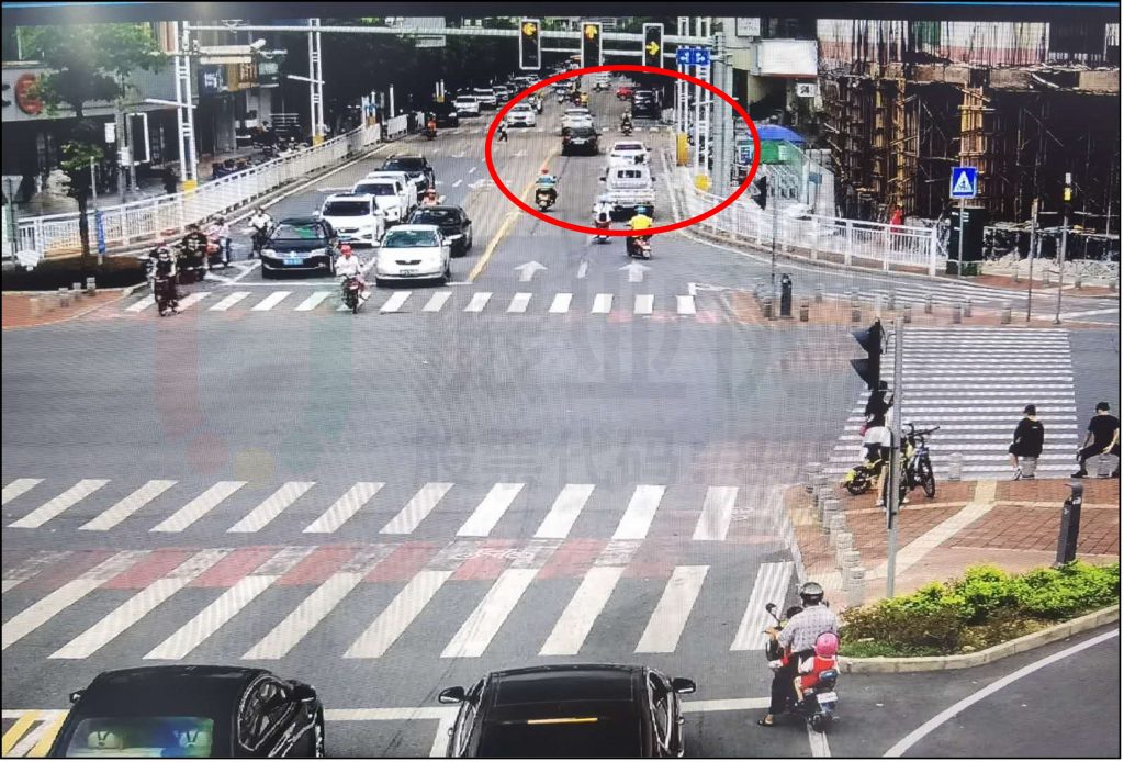 圖7 清和大道-玄真路口（優(yōu)化后）