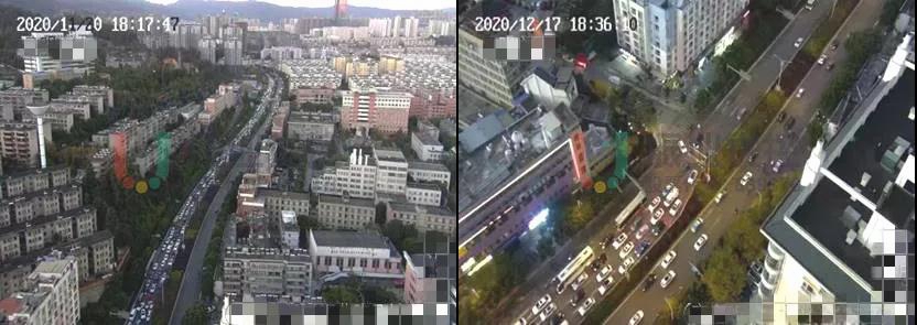 圖12 優(yōu)化前后北口排隊(duì)長度