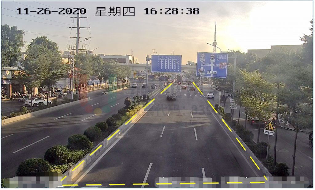 圖5 潮汕-金鳳路口平峰北進口排隊情況(優(yōu)化后)