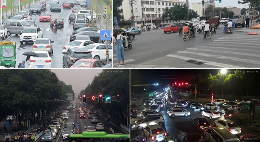 圖5 優(yōu)化前邢臺(tái)道路交通狀況組圖