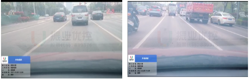 圖2 嘉運(yùn)大道、嘉瑞大道停車(chē)情況