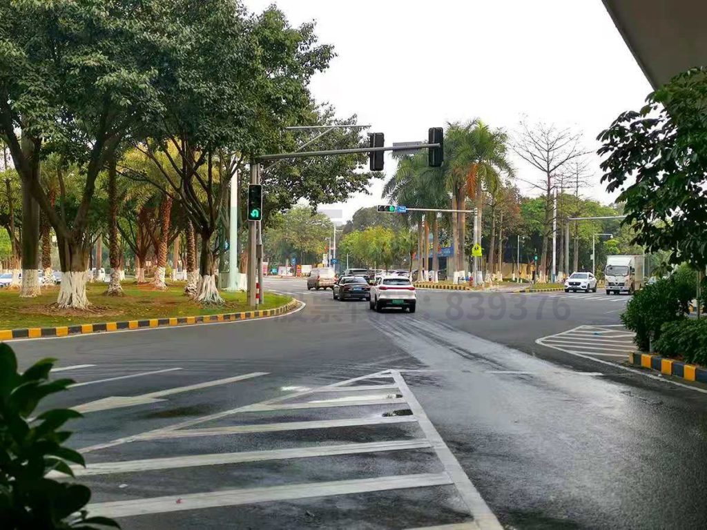 圖8 番禺-東環(huán)交叉口掉頭位置圖