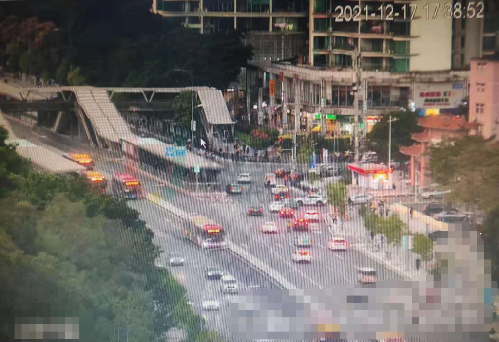 圖12 中山大道-楓葉路交叉口調(diào)整后運行情況