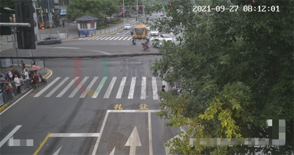 圖10-3 歇馬正街路口標(biāo)線(xiàn)優(yōu)化后效果圖-歇馬支路(東進(jìn)口)