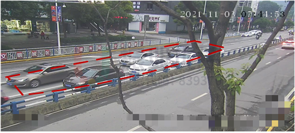 圖13 歇馬支路公租房方向高峰期間運(yùn)行情況優(yōu)化后