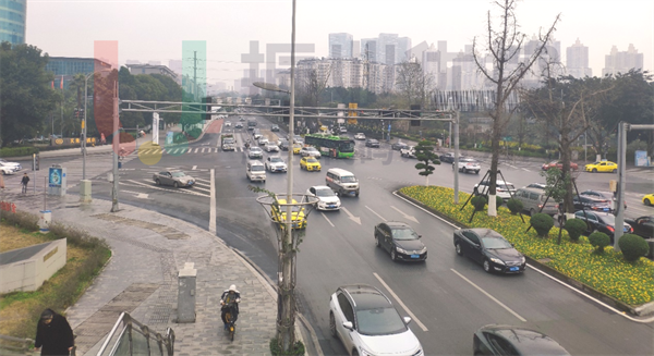 圖2-2 優(yōu)化后 金開大道和睦路