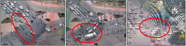 圖 3 車輛混行、違?，F(xiàn)象