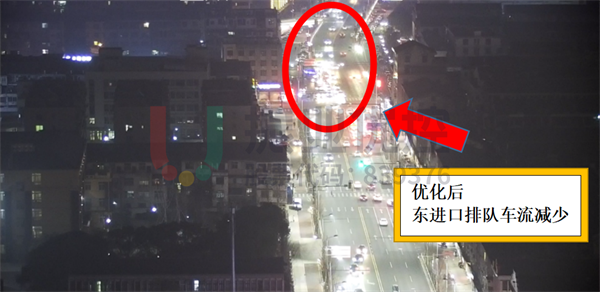 圖15?東進(jìn)口排隊(duì)情況(優(yōu)化后)